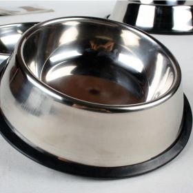 Classic Stainless Steel Bowls (Option: Bottom diameter 26cm)